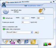 oRipa MSN Webcam Recorder screenshot